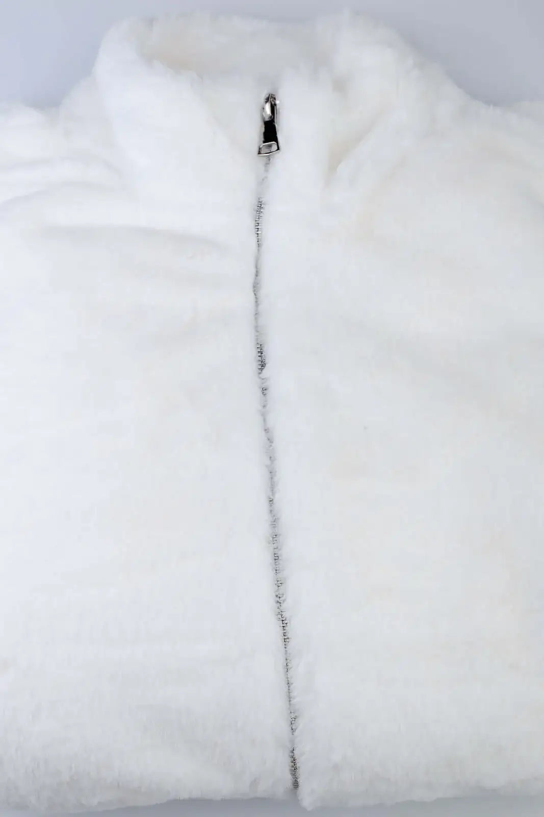 Jaqueta Fur feminina forrada com bolsos 70832