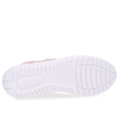 Tênis Slip On Tricot Strass