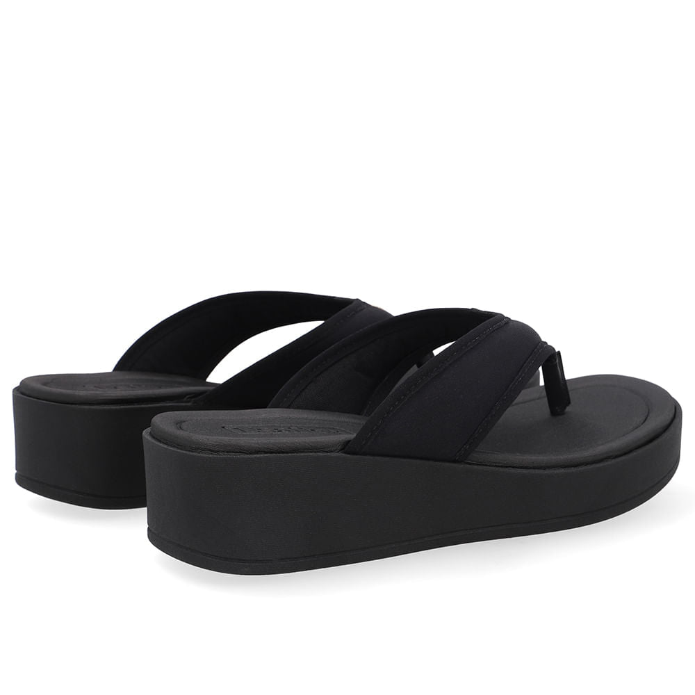 Chinelo Salto Plataforma Tecido
