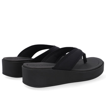 Chinelo Salto Plataforma Tecido