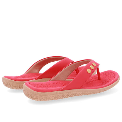Chinelo Rasteiro Couro