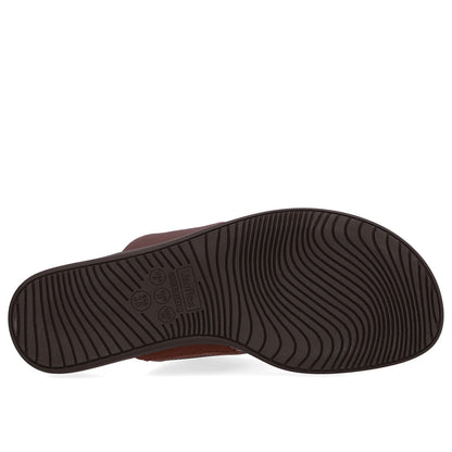Chinelo Tira Couro Enfeite
