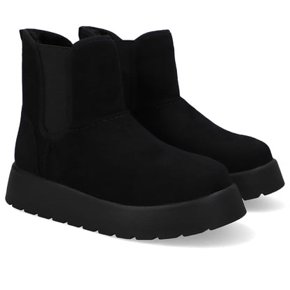 Bota Poofy Tecido Forrada