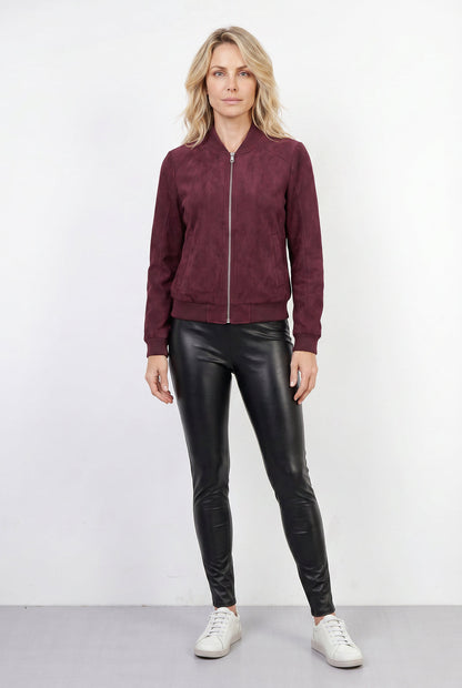 Jaqueta feminina suede 61465