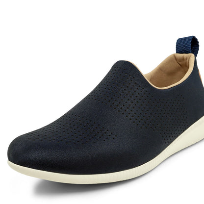Tênis Slip On New Blue Elastano Laser
