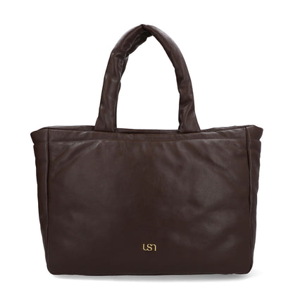 Bolsa Shopper Couro Pinhão