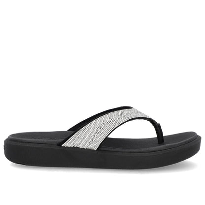 Chinelo Plataforma Couro Brilho