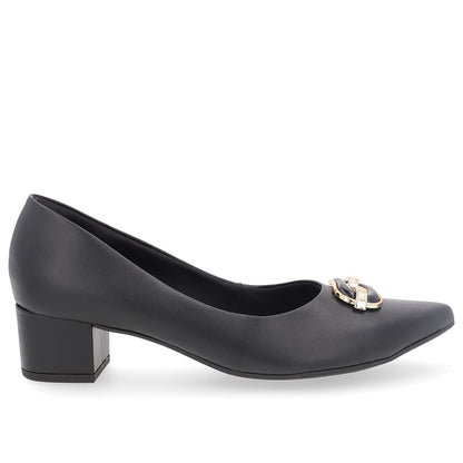 Scarpin Couro Bico Fino